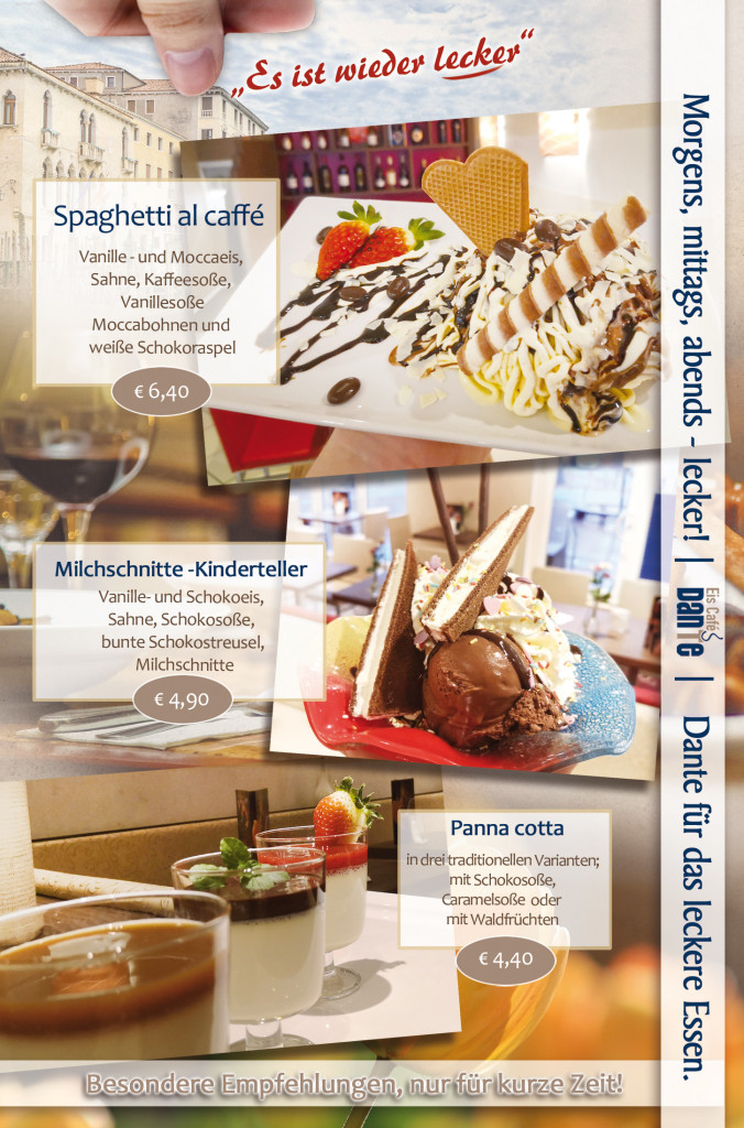 Eis und Speisen "2go!" - Eiscafe Dante | Hier bin ich gern | Harsefeld